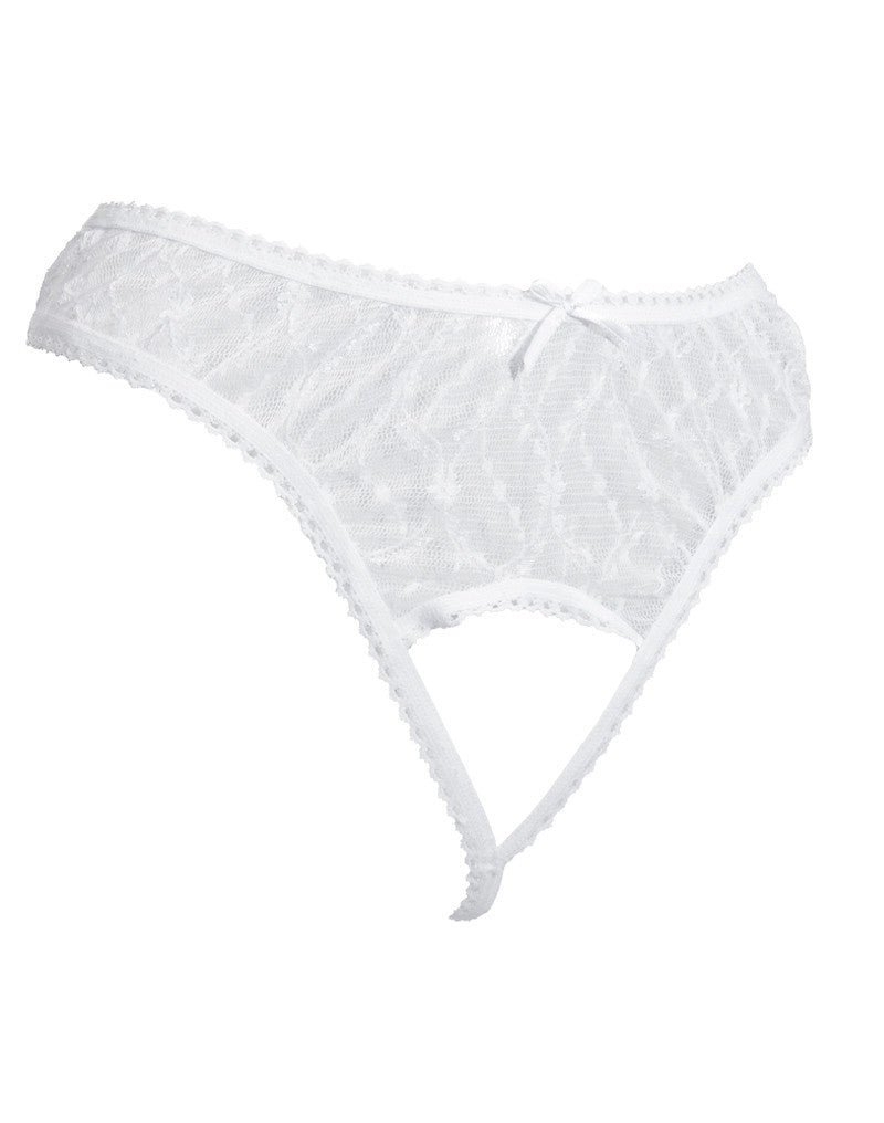 5: Amorable by Rimba - Offener String - One Size - Weiß