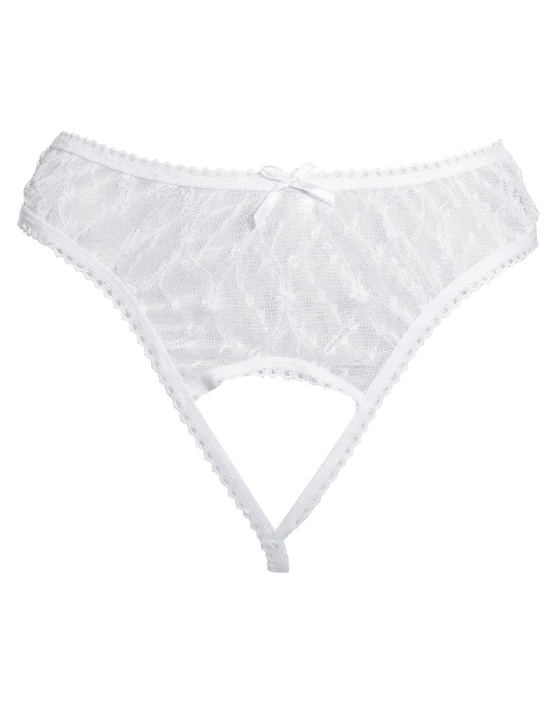 4: Amorable by Rimba - Offener String - One Size - Weiß