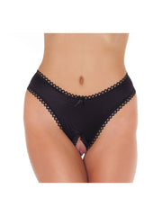 Amorable by Rimba - Offener String - One Size - Schwarz