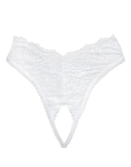 Amorable by Rimba - Offener String - One Size - Weiß