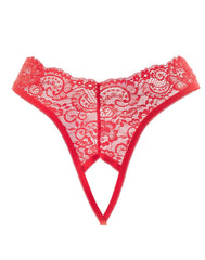 Amorable by Rimba - Offener String - One Size - Rot