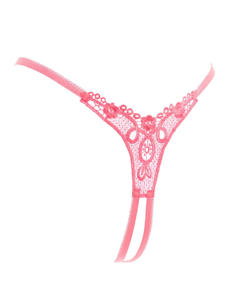 Amorable by Rimba - Offener String - One Size - Pink