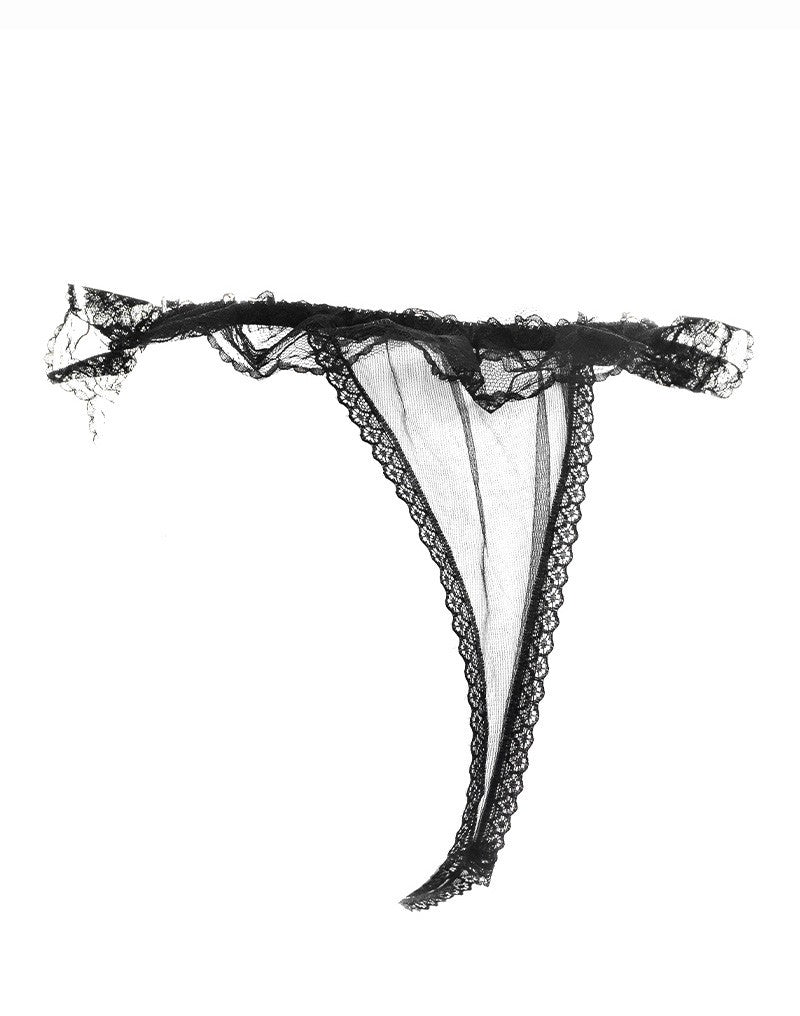 Amorable by Rimba - Offener String - One Size - Schwarz