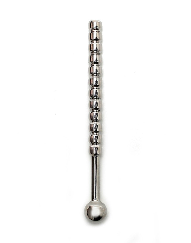 2: Rimba - Ribbed Urethral plug hollow Ø 10 mm
