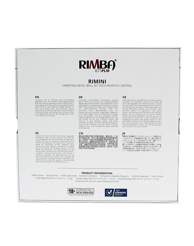 Rimba - Rimini kegel ball training set