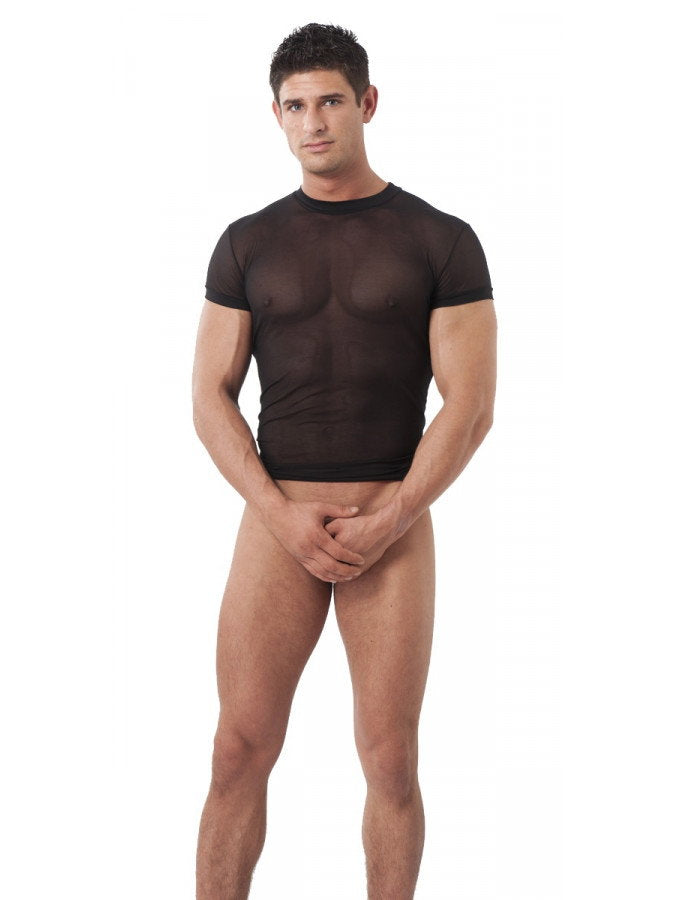 Amorable by Rimba - Transparentes T-Shirt - Schwarz