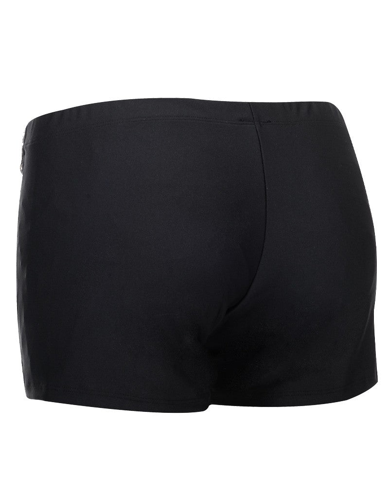 Amorable by Rimba - Boxershorts mit 2 Reißverschlüssen - One Size - Schwarz
