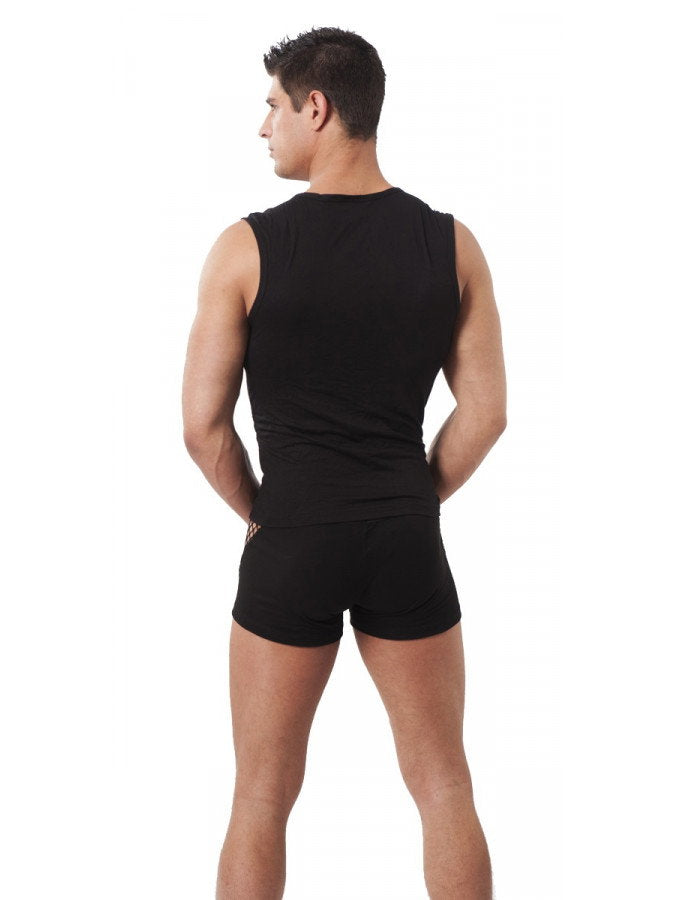 Amorable by Rimba - Boxershorts mit Netz - Schwarz