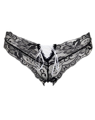 4: Amorable by Rimba - Slip - One Size - Schwarz / Weiß