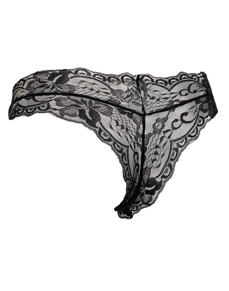 7: Amorable by Rimba - Slip - One Size - Schwarz / Weiß