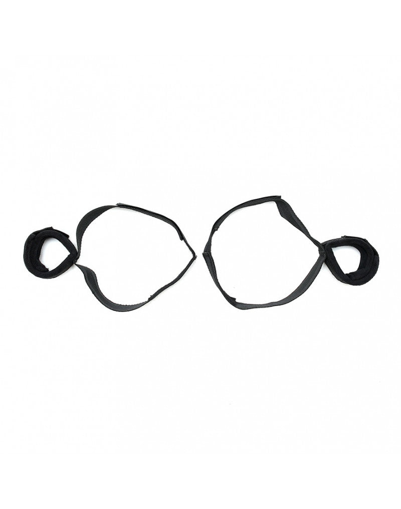 5: Rimba - Soft Bondage Oberschenkelbein an Handfesseln (2 Stück)