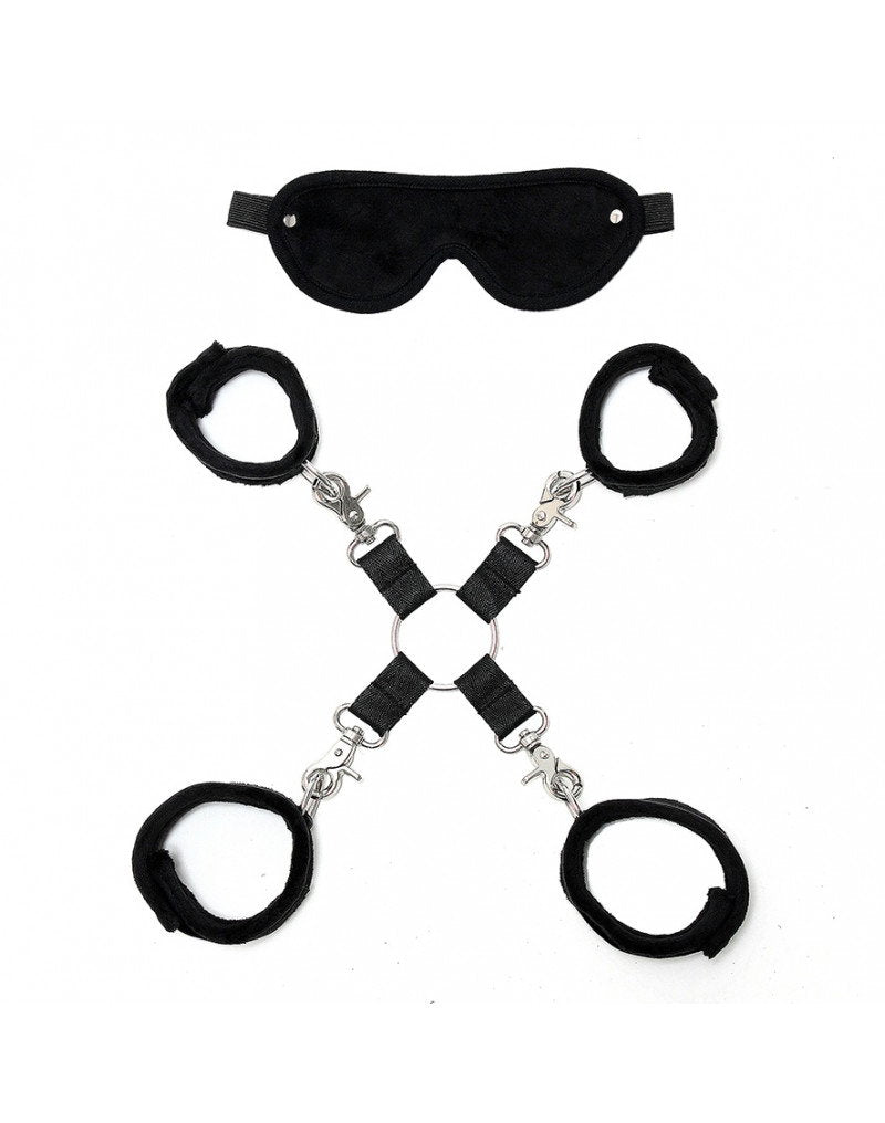 7: Rimba - Soft bondage Set mit Velkroband (6-teilig)