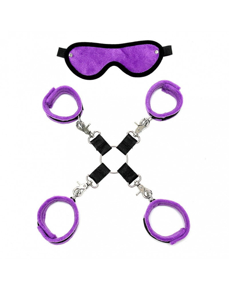 12: Rimba - Soft bondage Set mit Velkroband (6-teilig)