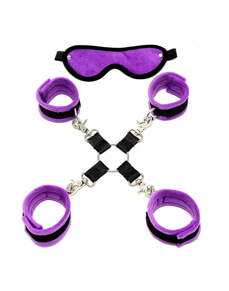 11: Rimba - Soft bondage Set mit Velkroband (6-teilig)