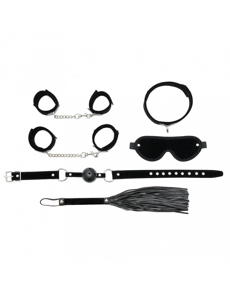 3: Rimba - Soft bondage Anfänger Set mit Velkroband (6-teilig)