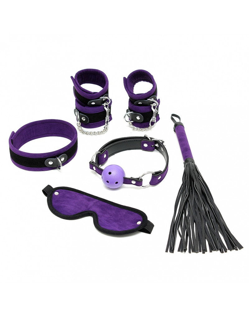 1: Rimba - Soft bondage Anfänger Set mit Velkroband (6-teilig)