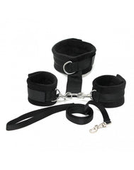 Rimba - Soft Bondage Halsband mit Handfessel