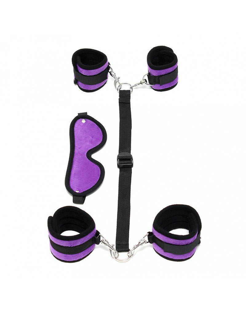 2: Rimba - Soft Hand to Ankle Cuff Set with Mask