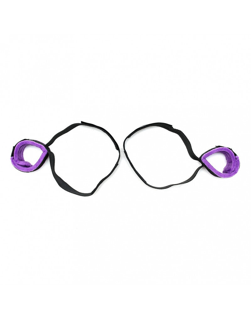 4: Rimba - Soft Bondage Oberschenkel zu Handfessel, 2 Stück
