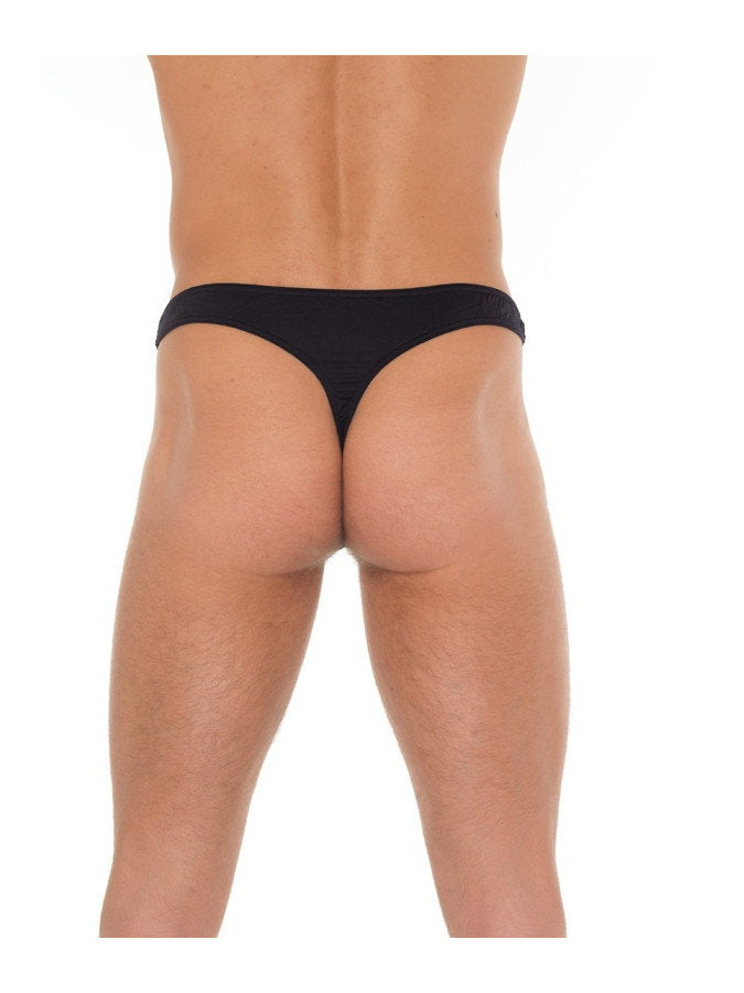 Amorable by Rimba - String mit Mesh - One Size - Schwarz