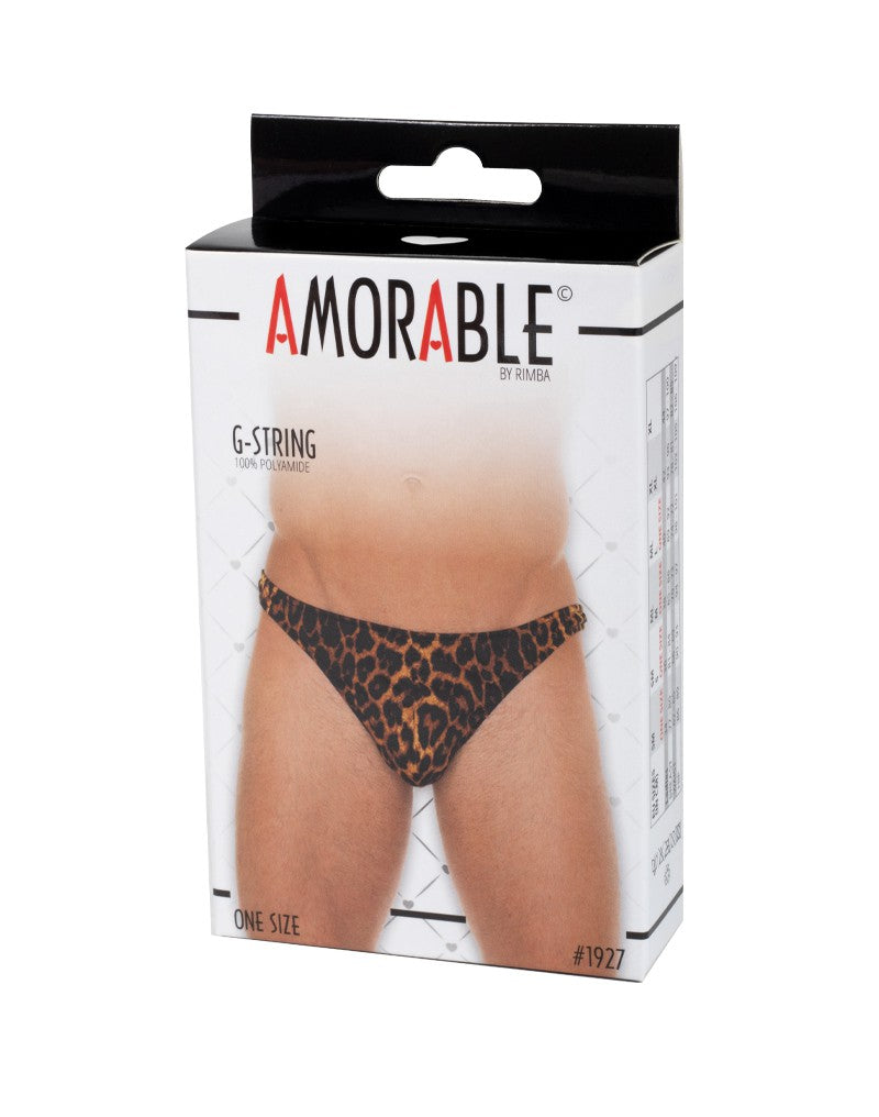 Amorable by Rimba - Tanga - One Size - Leopardenmuster