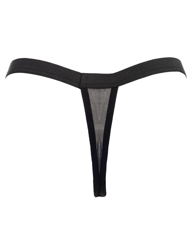 Amorable by Rimba - Offener String - One Size - Rot