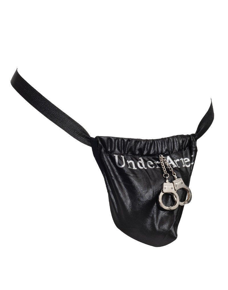 5: Amorable by Rimba - String mit Text - One Size - Schwarz