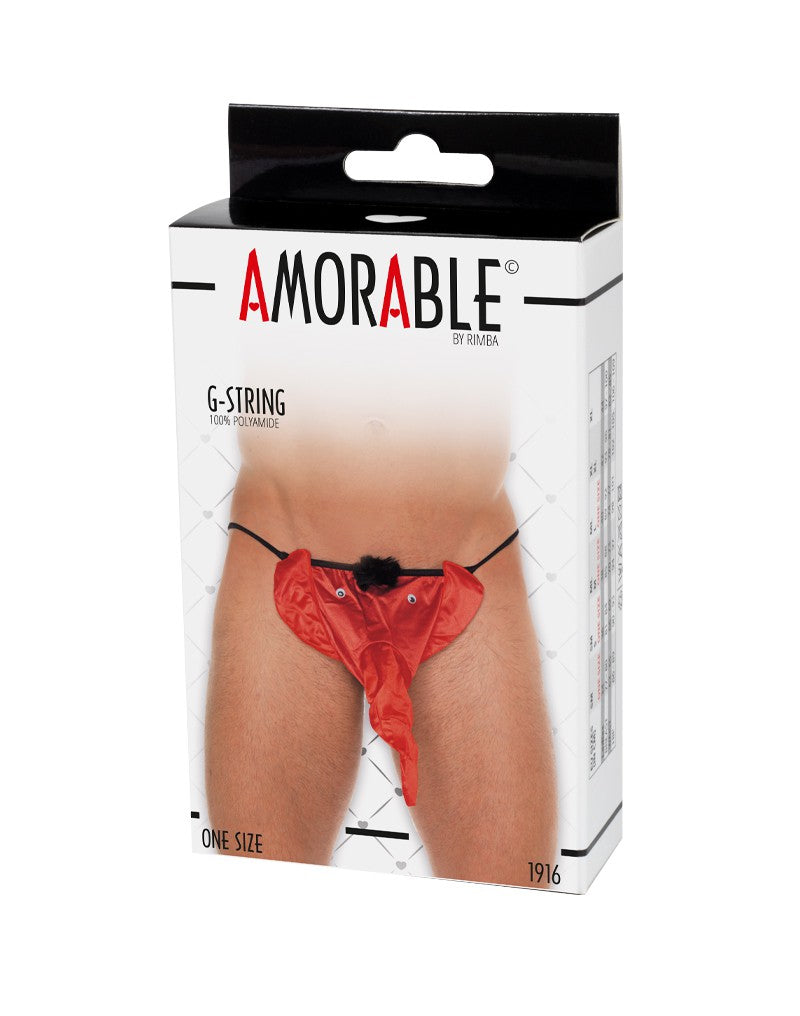 2: Amorable by Rimba - Tanga mit Elefantenkopf - One Size - Rot