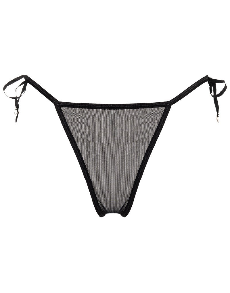Amorable by Rimba - Tanga Brief - One Size - Schwarz
