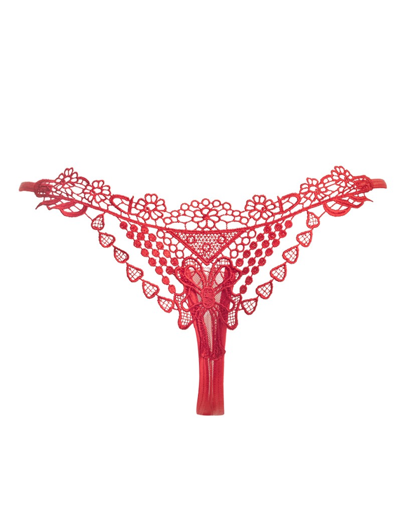 Amorable by Rimba - Tanga Brief - One Size - Rot