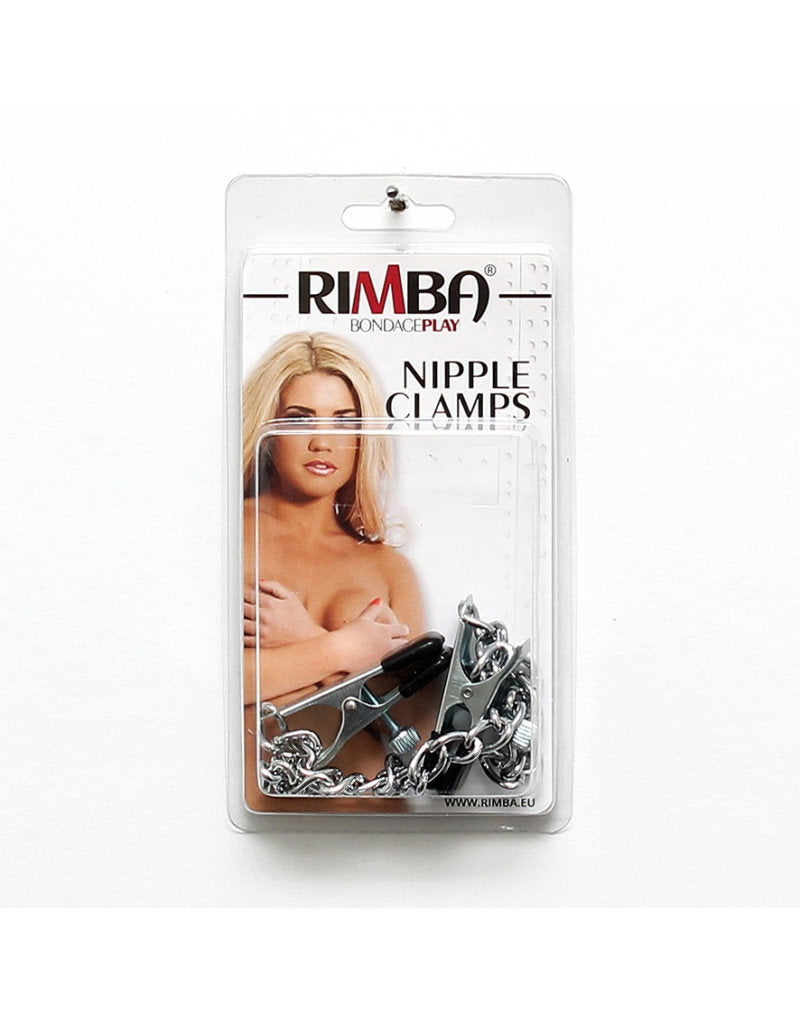 2: Rimba - Brustklammern LARGE verstelllbar, mit Kette