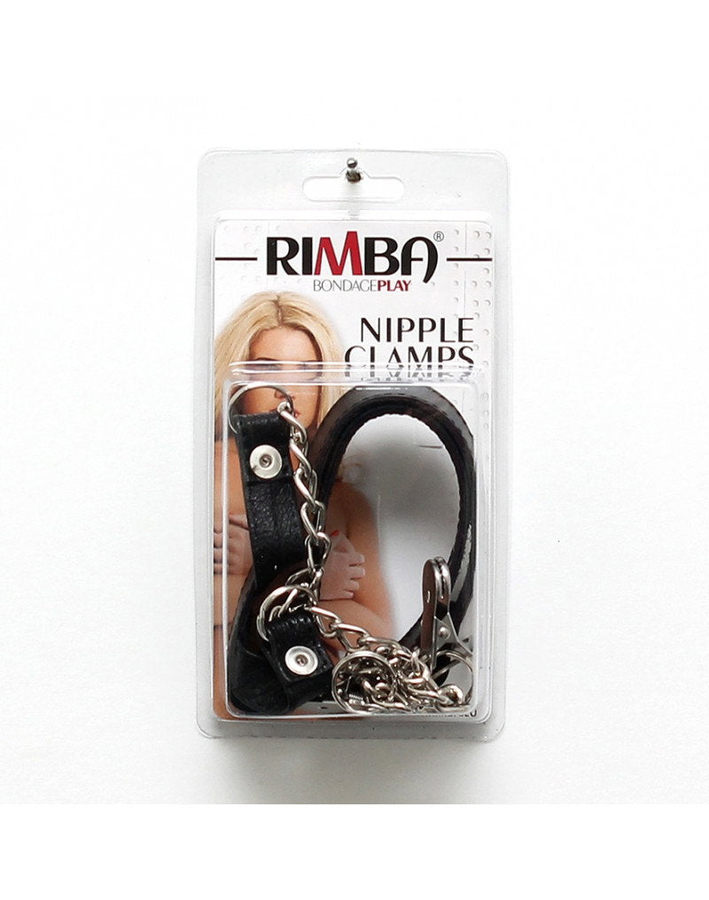 2: Rimba - Halsband mit Brustklammern an Ketten