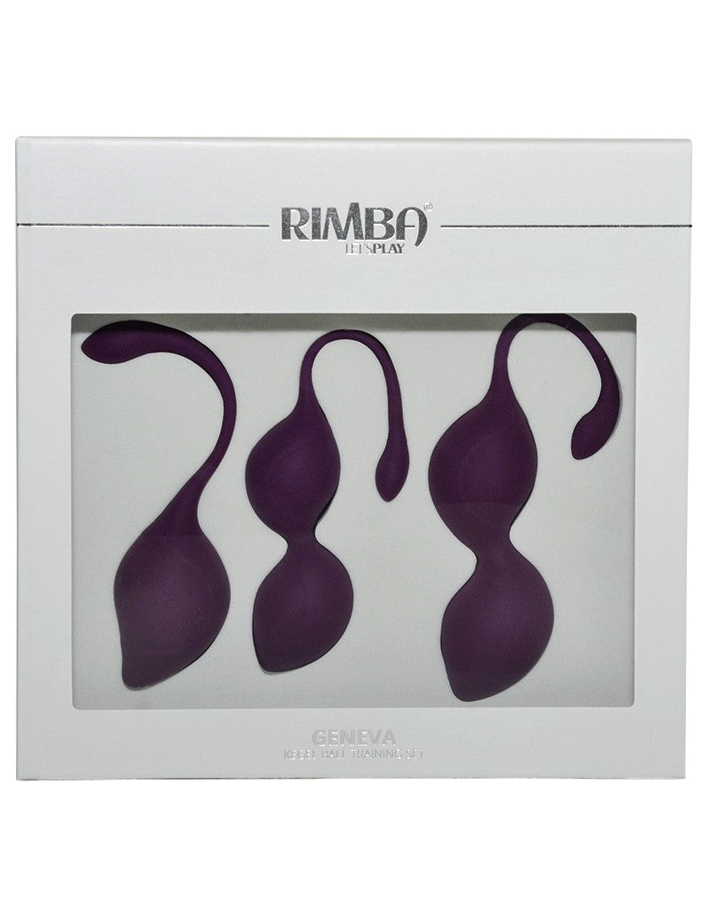 Rimba Toys - Geneva - Kegel Balls Trainingsset - Violett