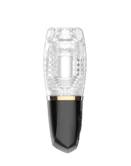 Rimba Toys - Orgastobator 03 - Männlicher Masturbator - Schwarz & Transparent