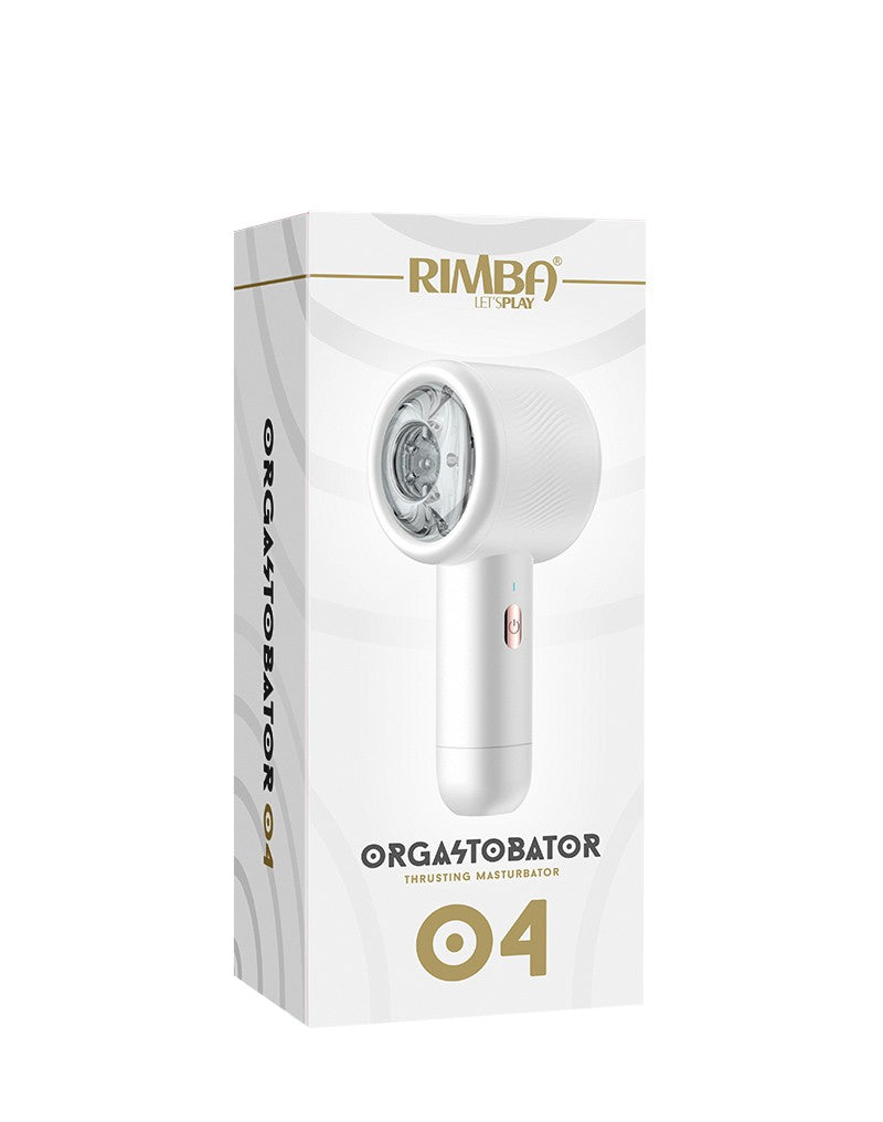 10: Rimba Toys - Orgastobator 04 - Männlicher Masturbator - Weiß