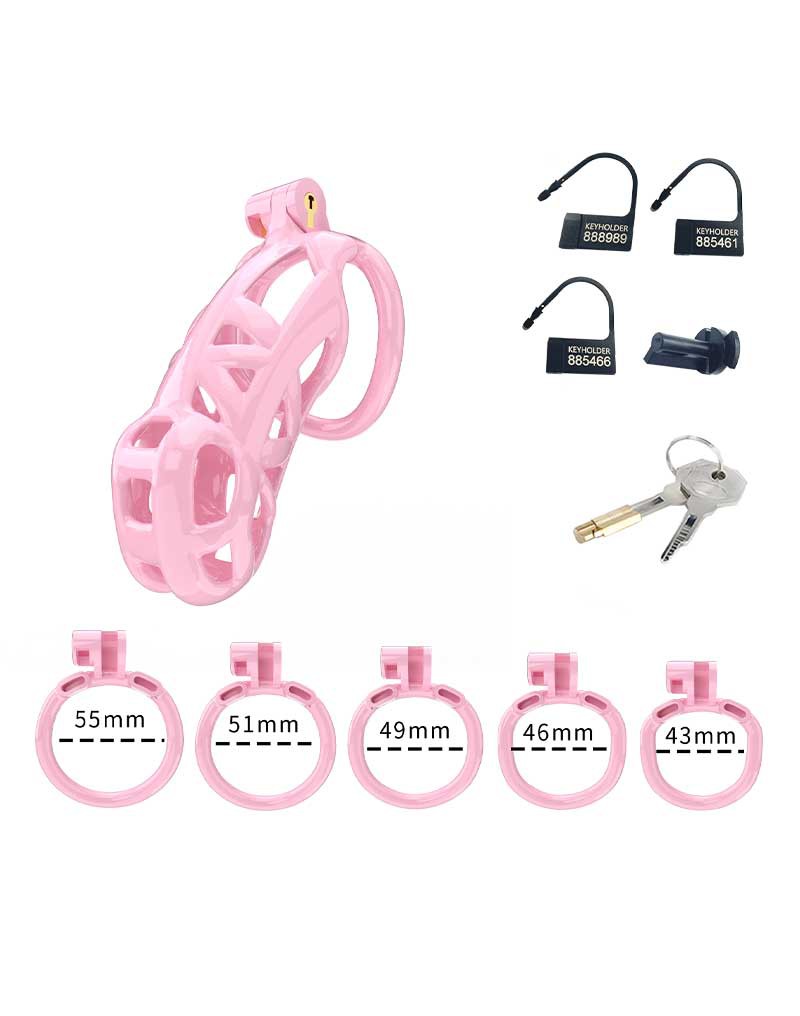 Rimba P-Cage - P-Cage PC01 - Peniskäfig Größe L - Rosa