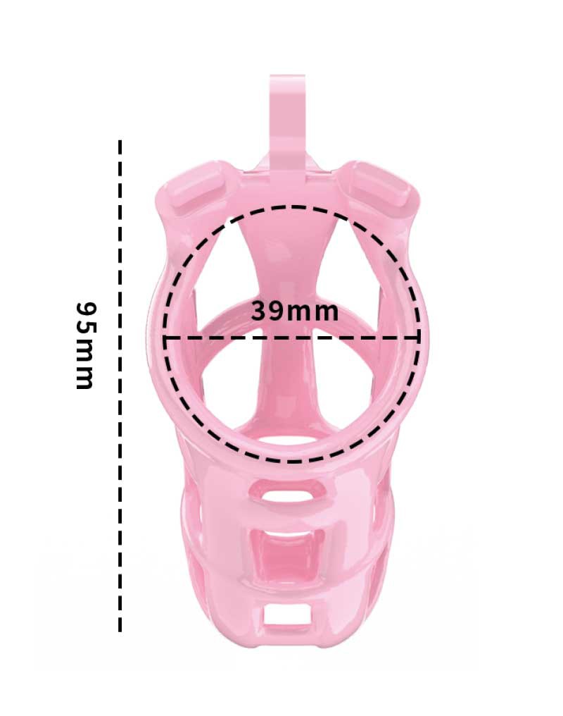 6: Rimba P-Cage - P-Cage PC01 - Peniskäfig Größe M - Rosa