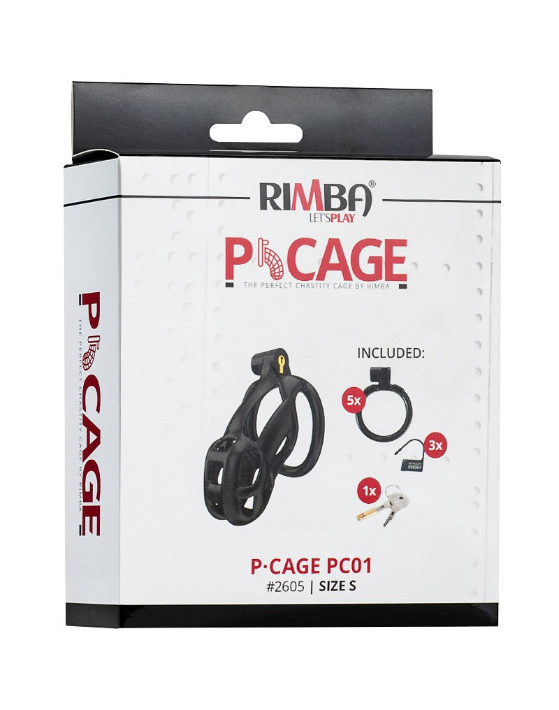 Rimba P-Cage - P-Cage PC01 - Peniskäfig Größe S - Schwarz