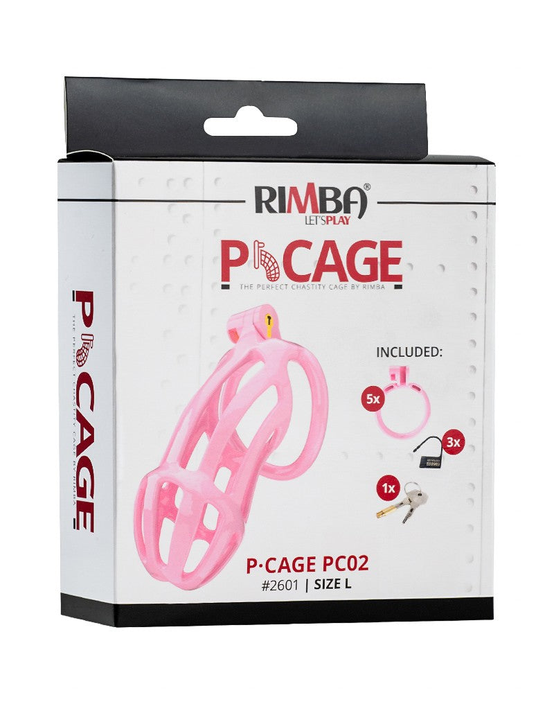 2: Rimba P-Cage - P-Cage PC02 - Peniskäfig Größe L - Rosa