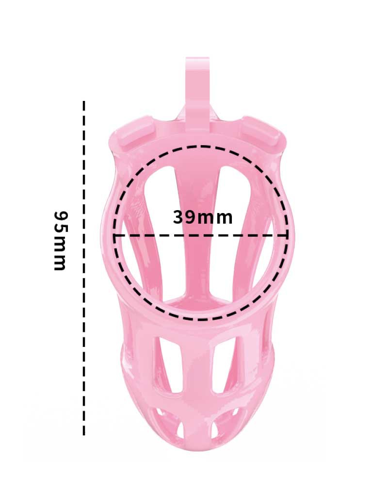 6: Rimba P-Cage - P-Cage PC02 - Peniskäfig Größe M - Rosa