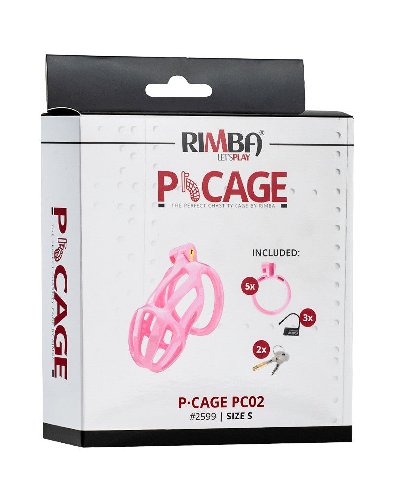 Rimba P-Cage - P-Cage PC02 - Peniskäfig Größe S - Rosa