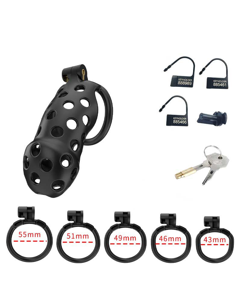 Rimba P-Cage - P-Cage PC03 - Peniskäfig Größe L - Schwarz