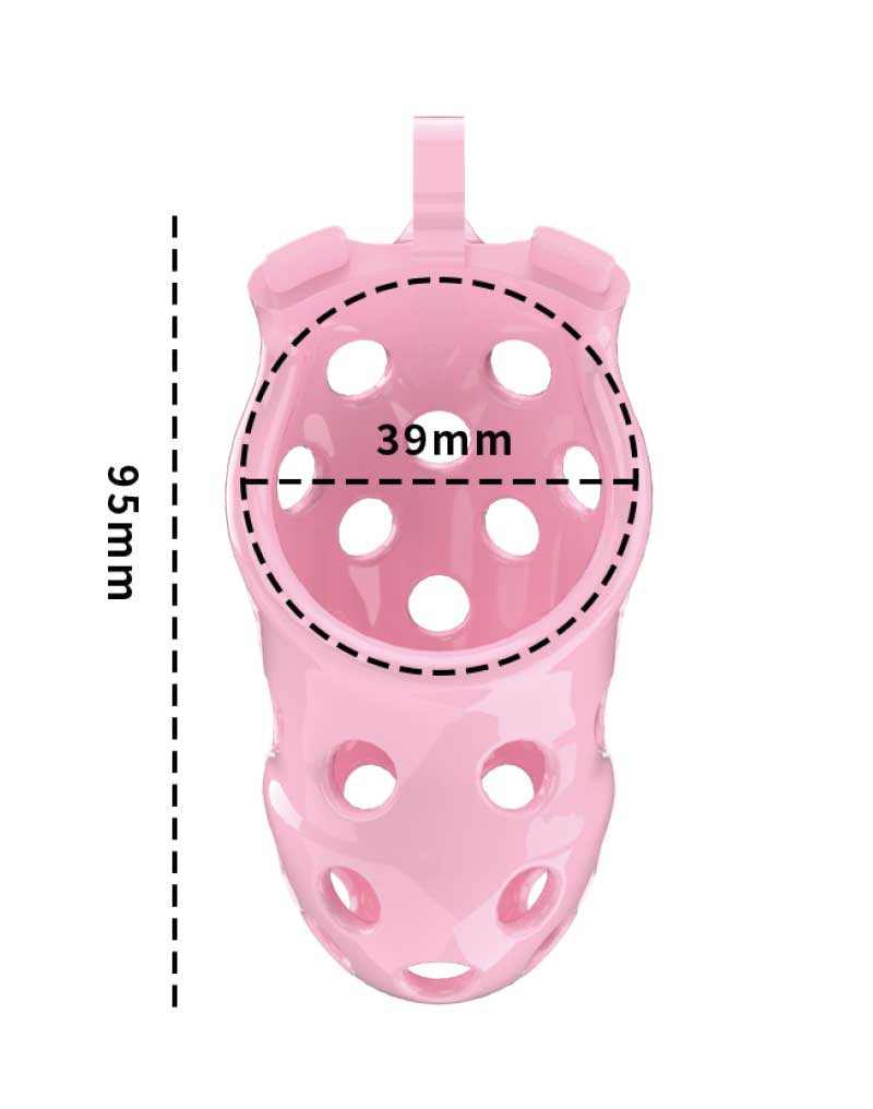 6: Rimba P-Cage - P-Cage PC03 - Peniskäfig Größe M - Rosa