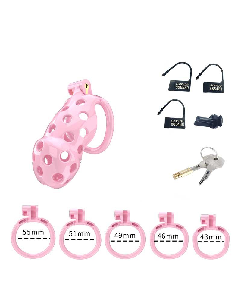 7: Rimba P-Cage - P-Cage PC03 - Peniskäfig Größe M - Rosa