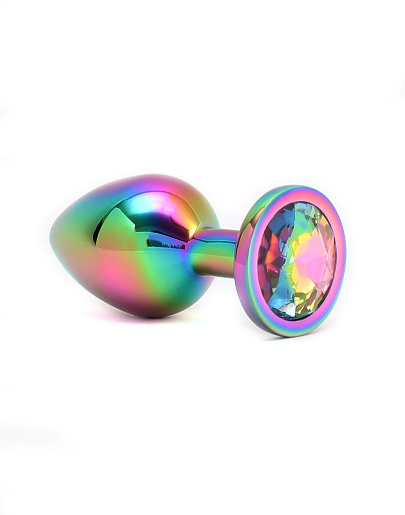 3: Rimba Toys - Pisa - Butt Plug - Rainbow