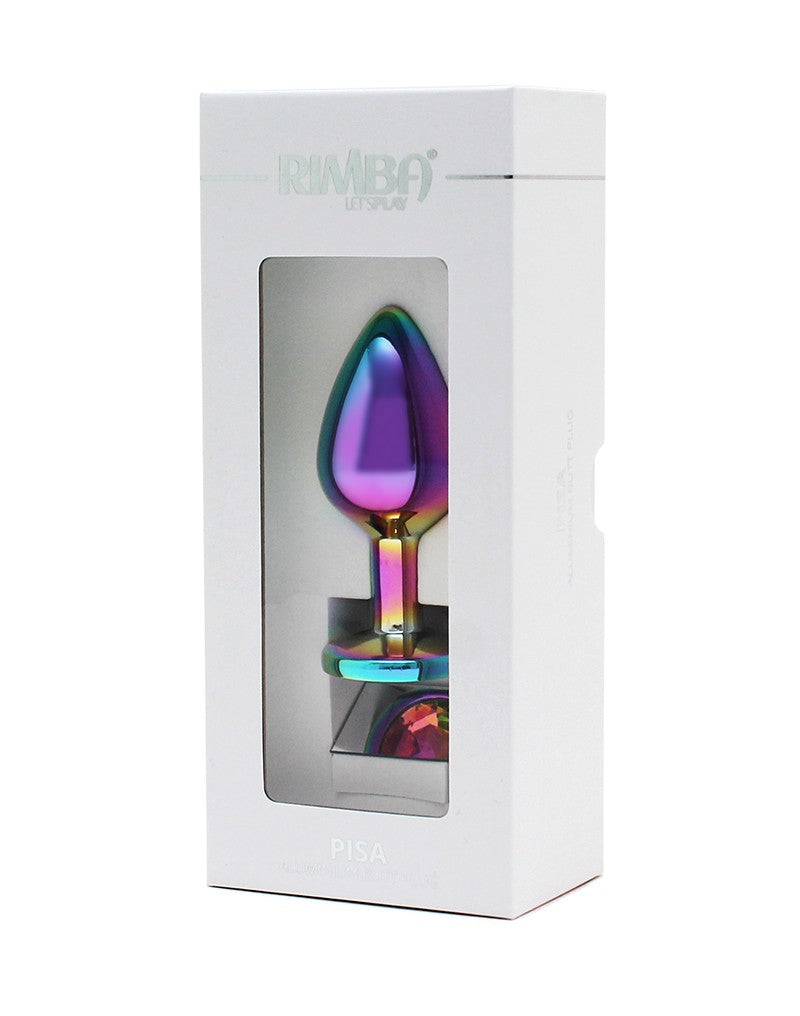 Rimba Toys - Pisa - Butt Plug - Rainbow