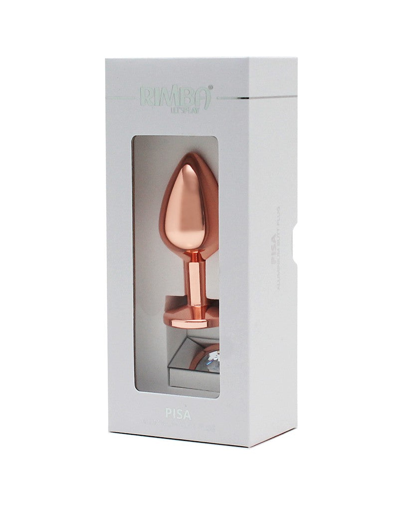 Rimba Toys - Pisa - Butt Plug - Rose Gold