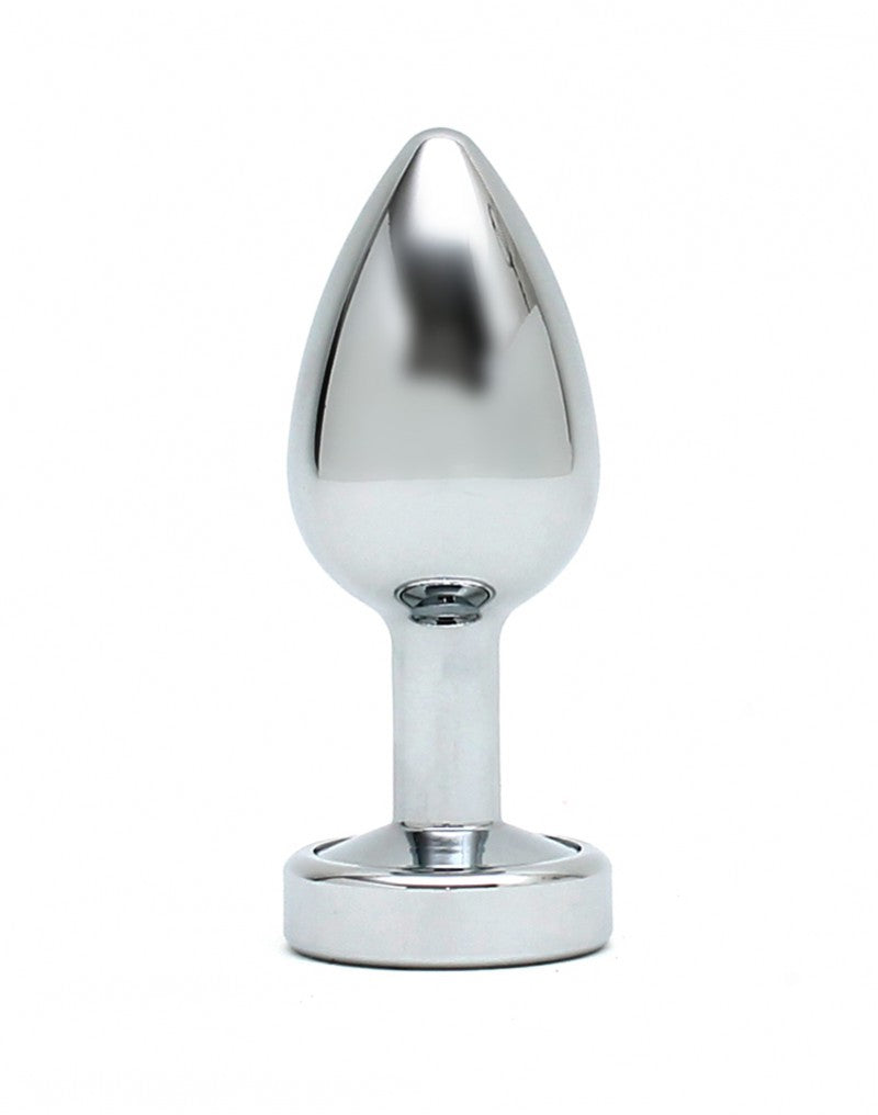 Rimba Toys - Pisa - Butt Plug mit LED Leuchten - Silber