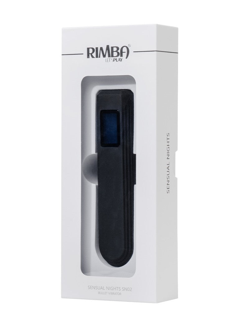 Rimba Toys - Sensual Nights SN02 - Bullet Vibrator - Schwarz
