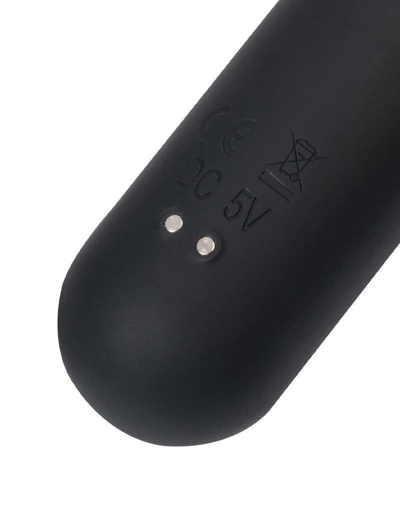 Rimba Toys - Sensual Nights SN03 - Rabbit-Vibrator - Schwarz